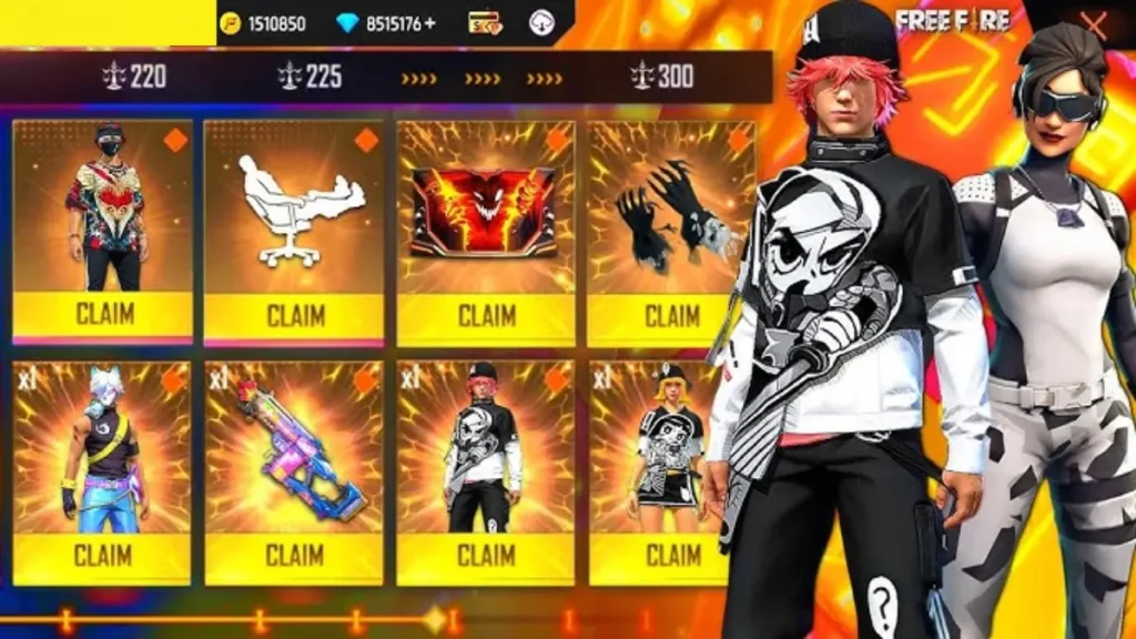 Garena Free Fire Max Redeem Codes
