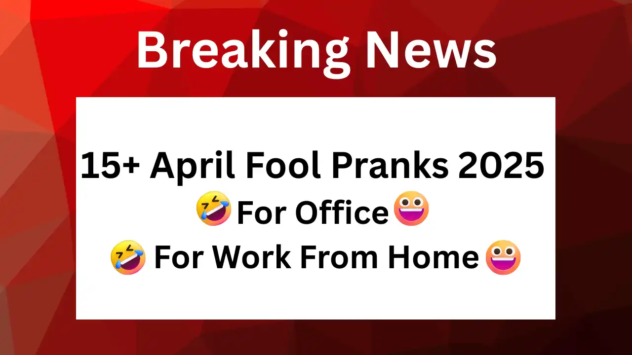 office april fool pranks​